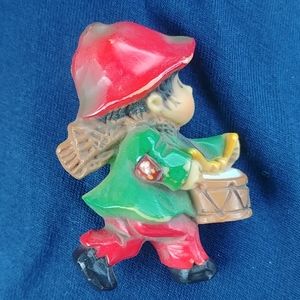Hallmark Cards drummer boy brooch
